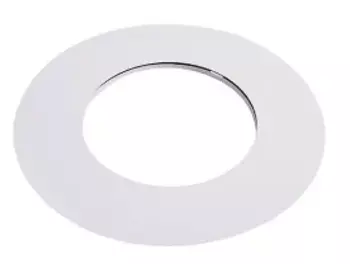 ROSACE POUR ELEMENT DROIT DE FINITION Diam150 - Blanc - INOX GALVA ROSACE POUR ELEMENT DROIT DE FINITION Diam150 - Blanc - INOX GALVA